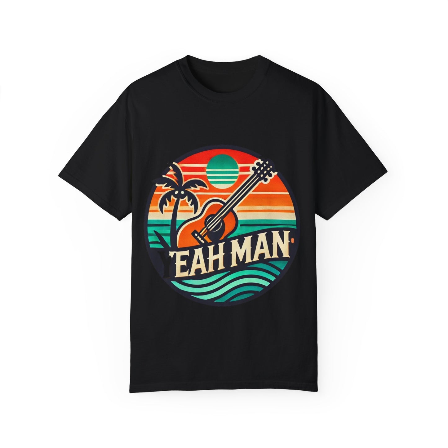 Retro Beach Vibes T-Shirt - Yeah Man Design