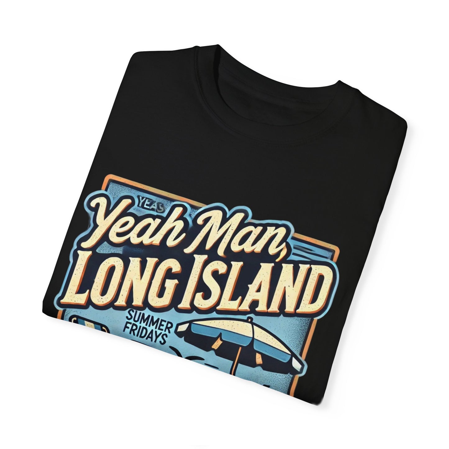 Summer Fridays Unisex Garment-Dyed T-Shirt - Beach Vibes Graphic Tee