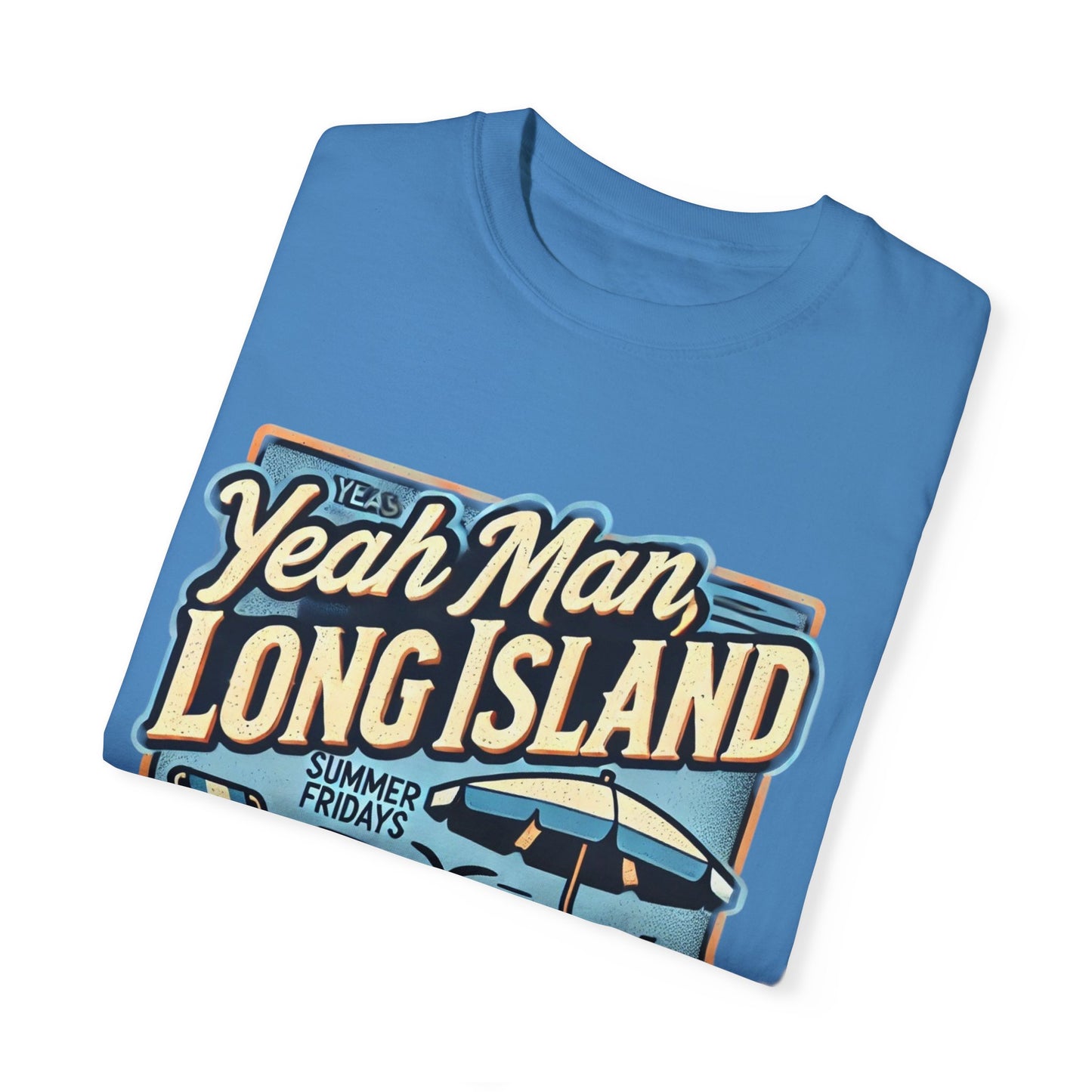 Summer Fridays Unisex Garment-Dyed T-Shirt - Beach Vibes Graphic Tee