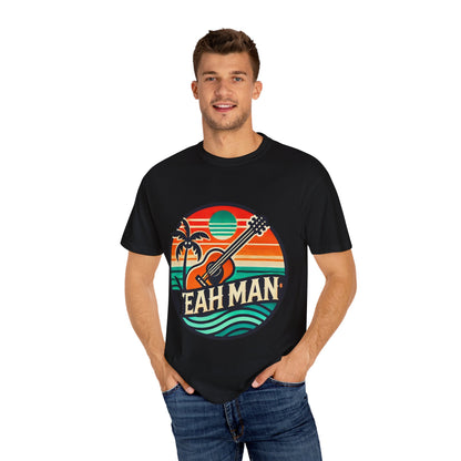 Retro Beach Vibes T-Shirt - Yeah Man Design