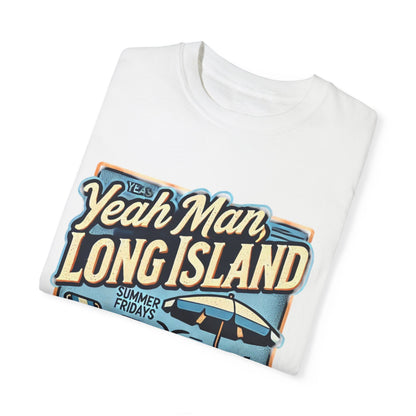 Summer Fridays Unisex Garment-Dyed T-Shirt - Beach Vibes Graphic Tee