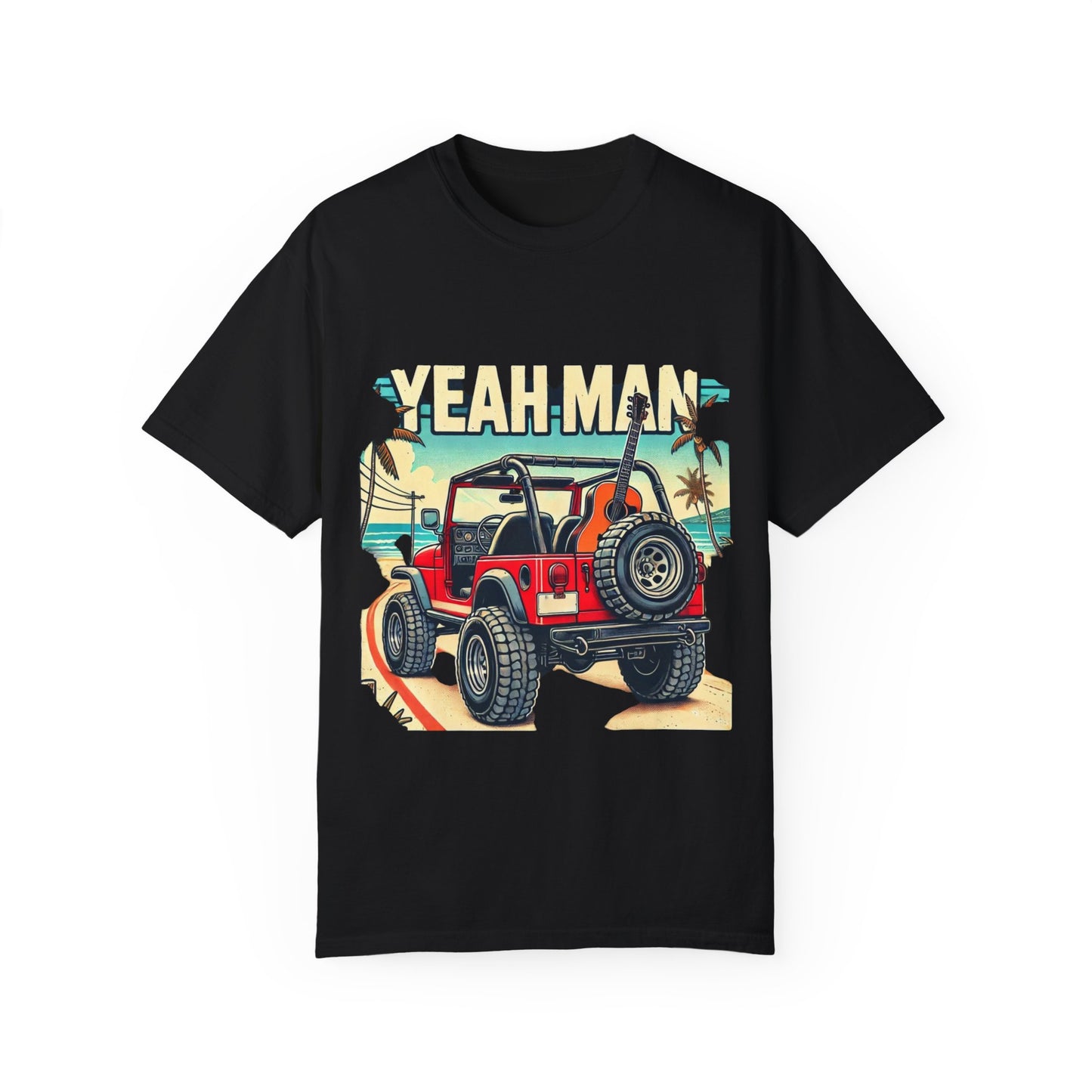Retro Jeep Adventure Unisex T-Shirt - Yeah Man Design