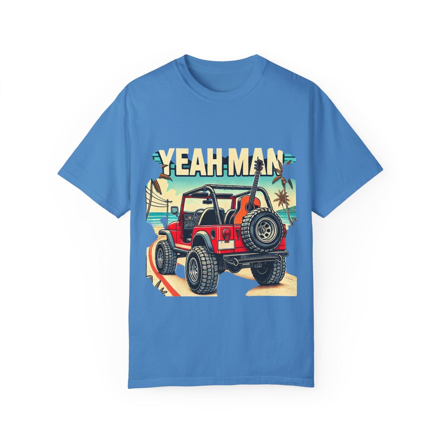 Retro Jeep Adventure Unisex T-Shirt - Yeah Man Design