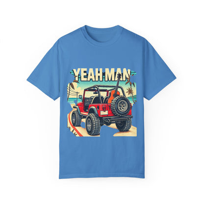 Retro Jeep Adventure Unisex T-Shirt - Yeah Man Design