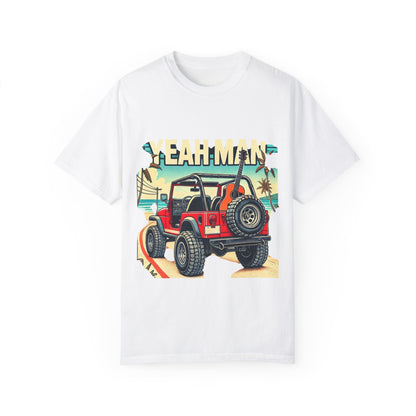 Retro Jeep Adventure Unisex T-Shirt - Yeah Man Design
