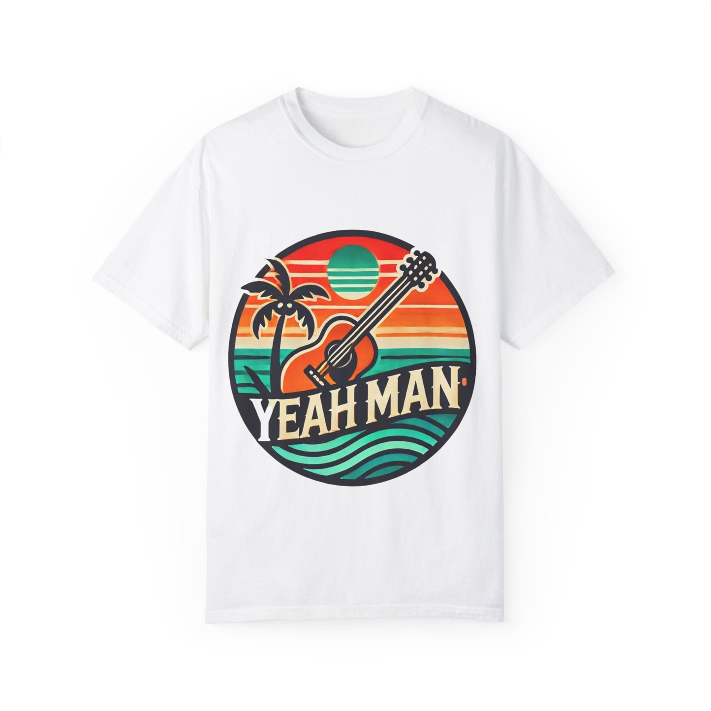 Retro Beach Vibes T-Shirt - Yeah Man Design