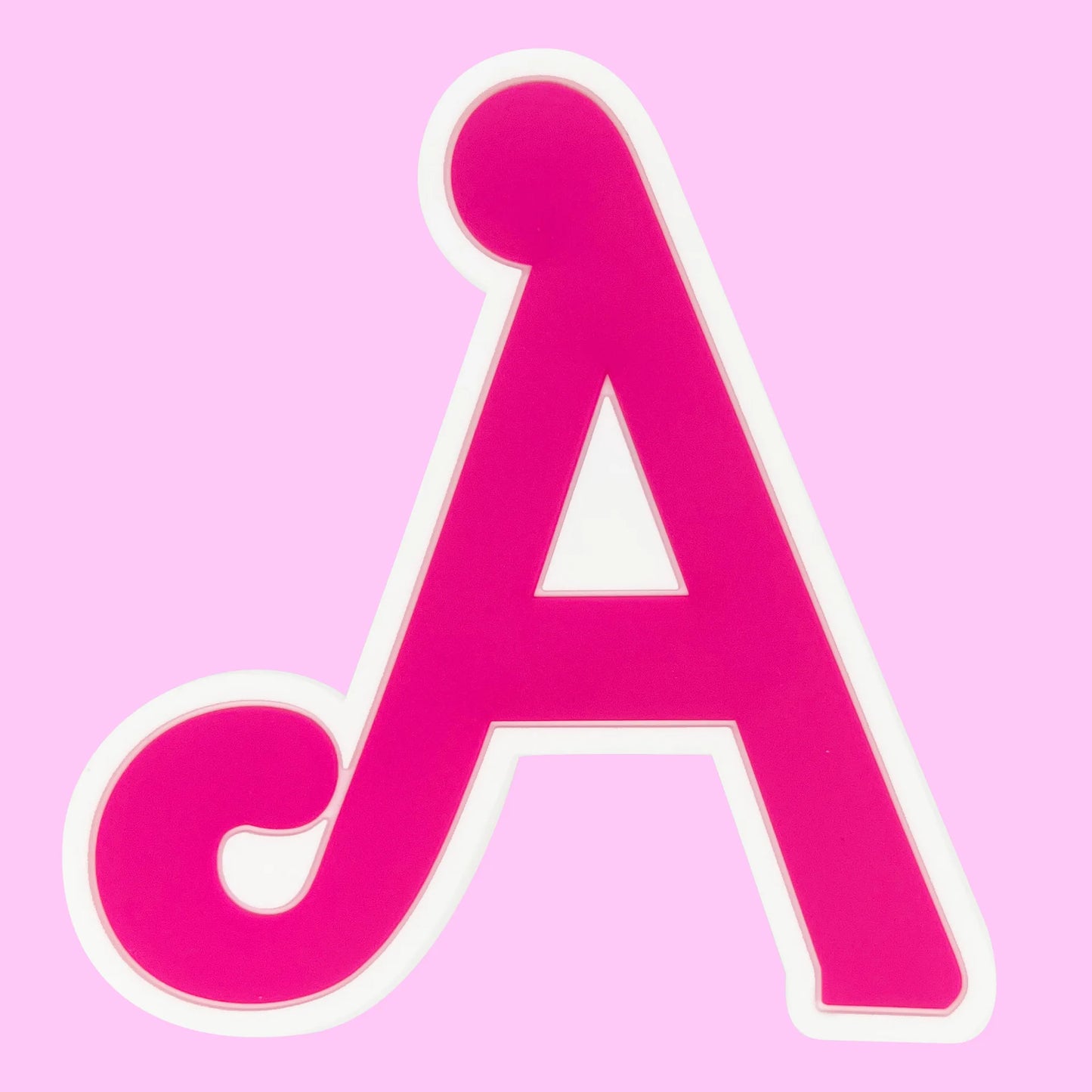pink big size letters beach bag buckle charms decorations accessories for totes beach bag woman DIY gift travel pendant
