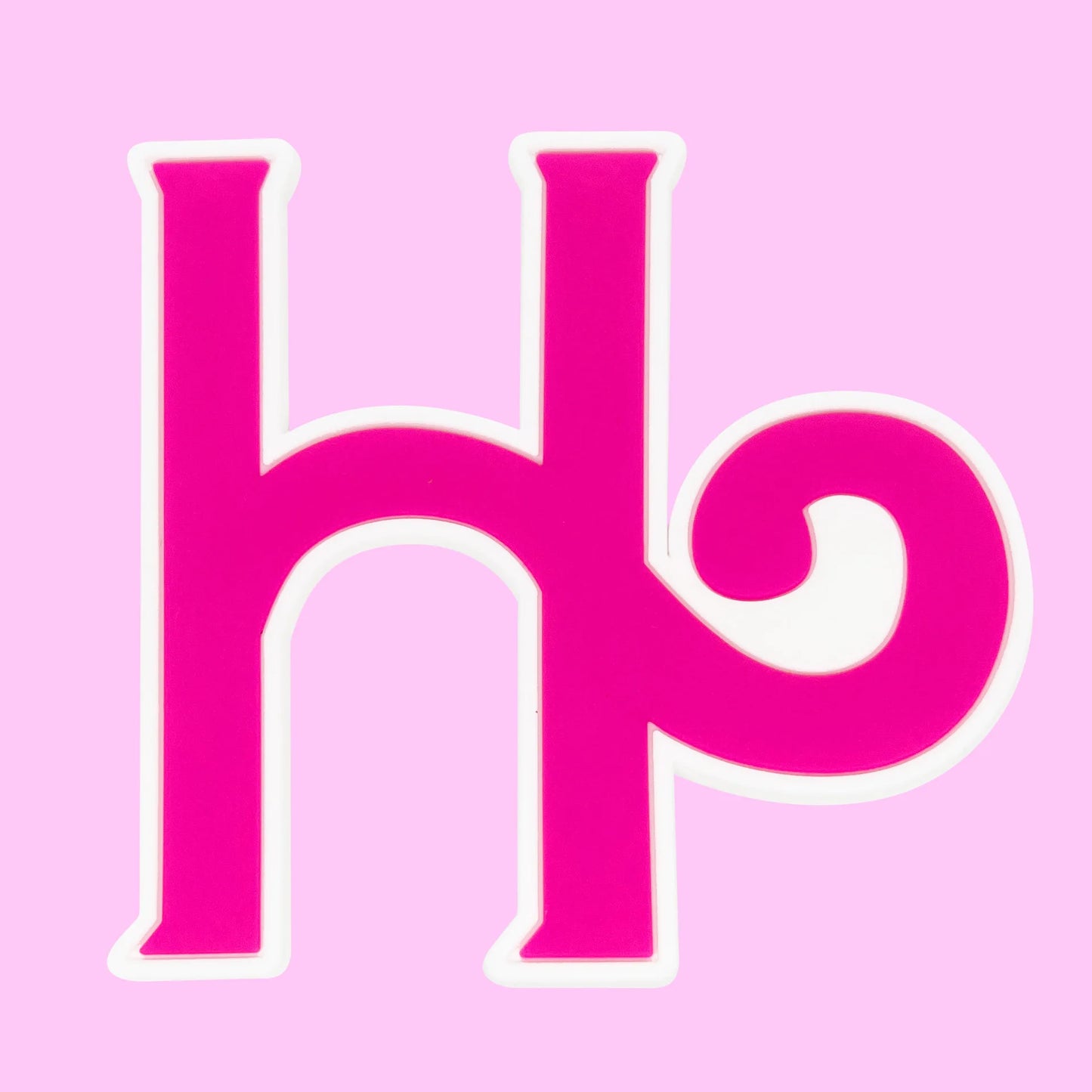 pink big size letters beach bag buckle charms decorations accessories for totes beach bag woman DIY gift travel pendant