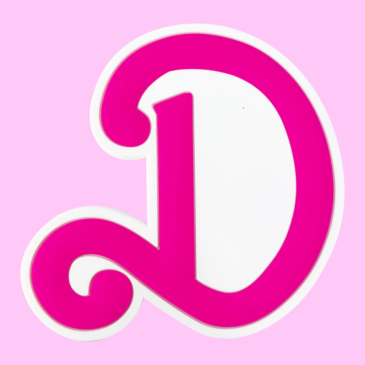 pink big size letters beach bag buckle charms decorations accessories for totes beach bag woman DIY gift travel pendant