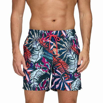 Escatch Brand Summer Mens Shorts Fashion Polyester Quick Dry Board Shorts Male Sport Gym Swimsuit Surf Swim Trunks For Man